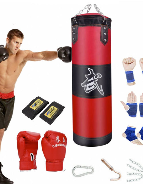 Load image into Gallery viewer, Boxing Trainer Fitness Punching Bag Set
